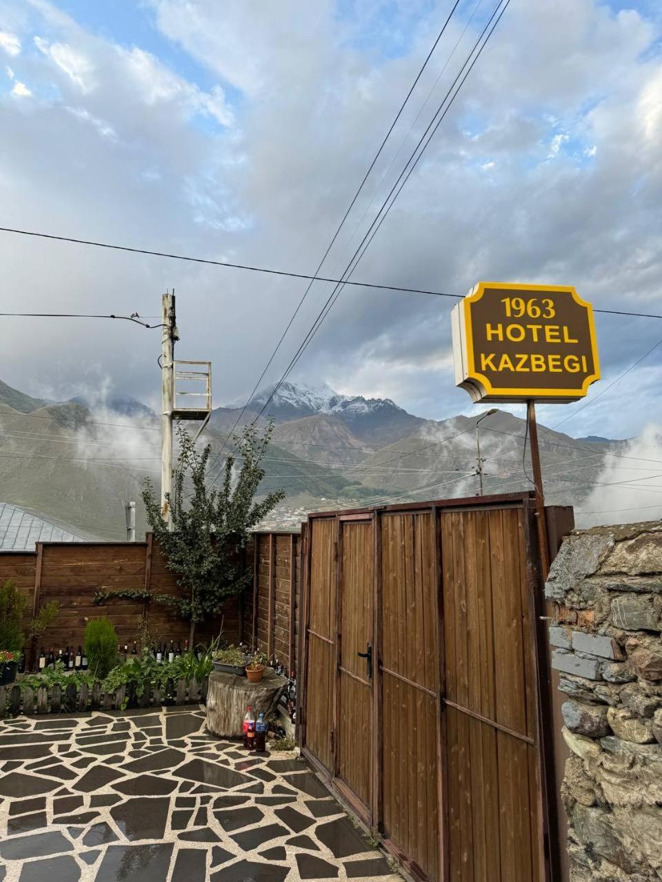 Hotel Kazbegi 1963 מראה חיצוני תמונה